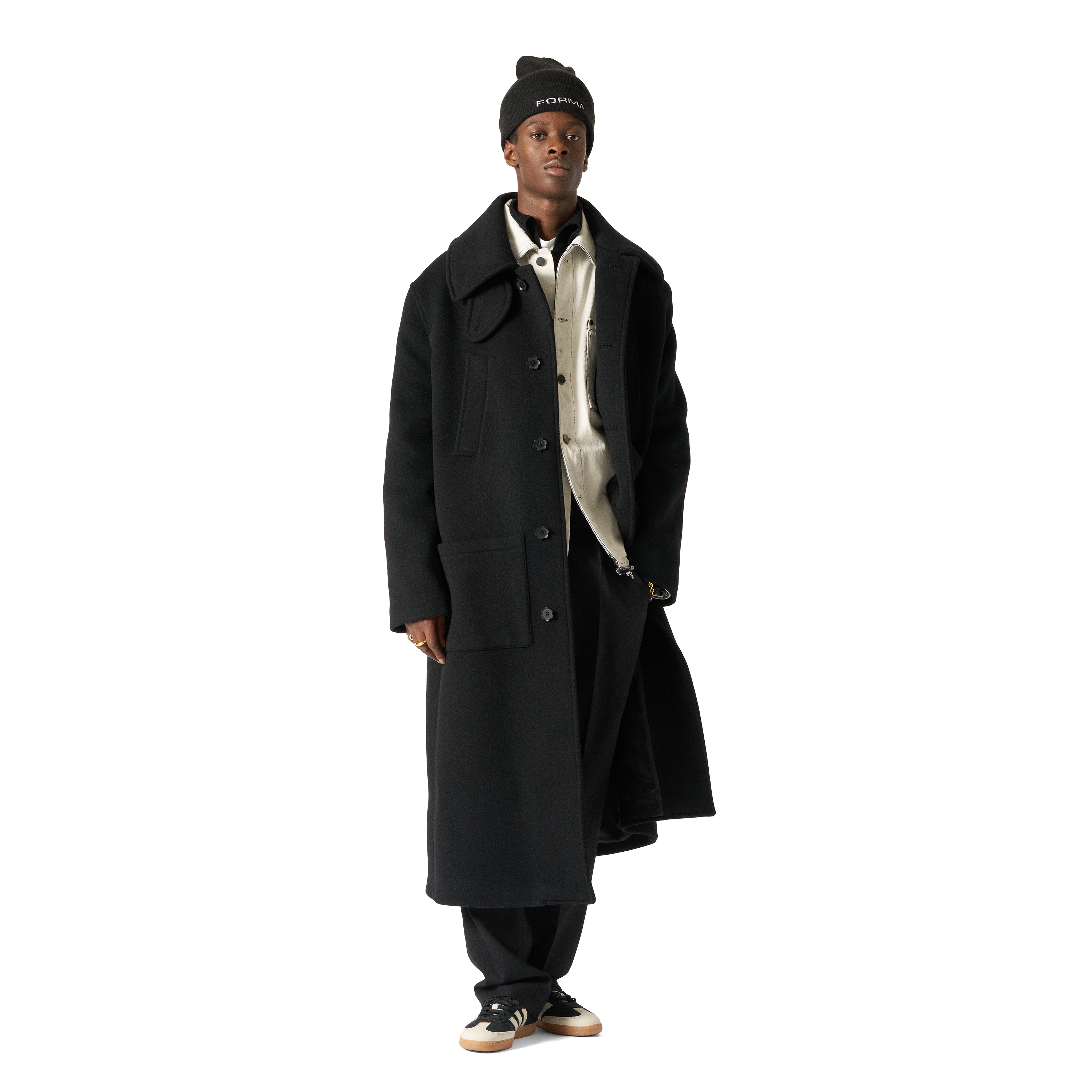 FORMA - Forma Long Wool Coat FORMA - Forma Long Wool Coat
