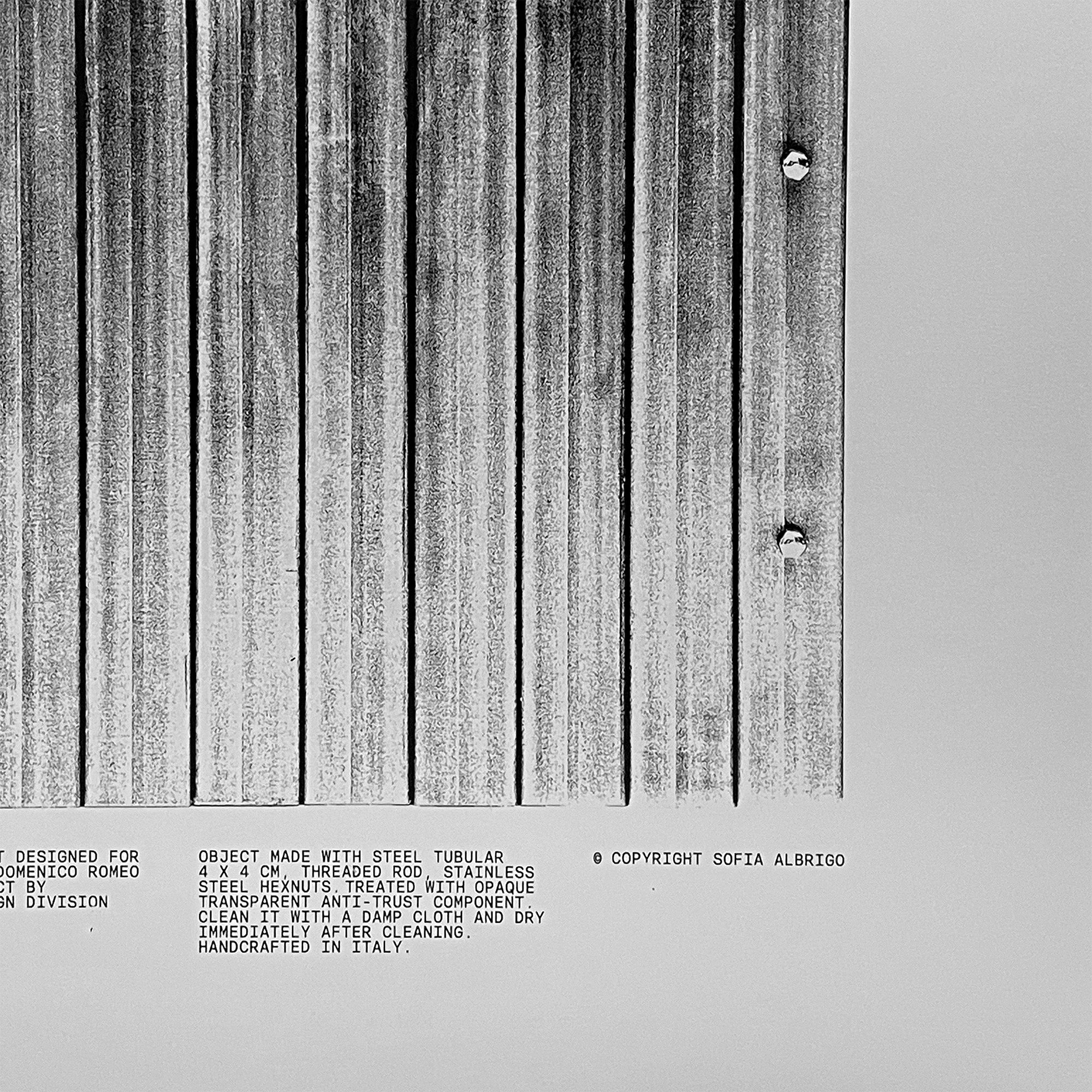 ST001 screen print on Metal