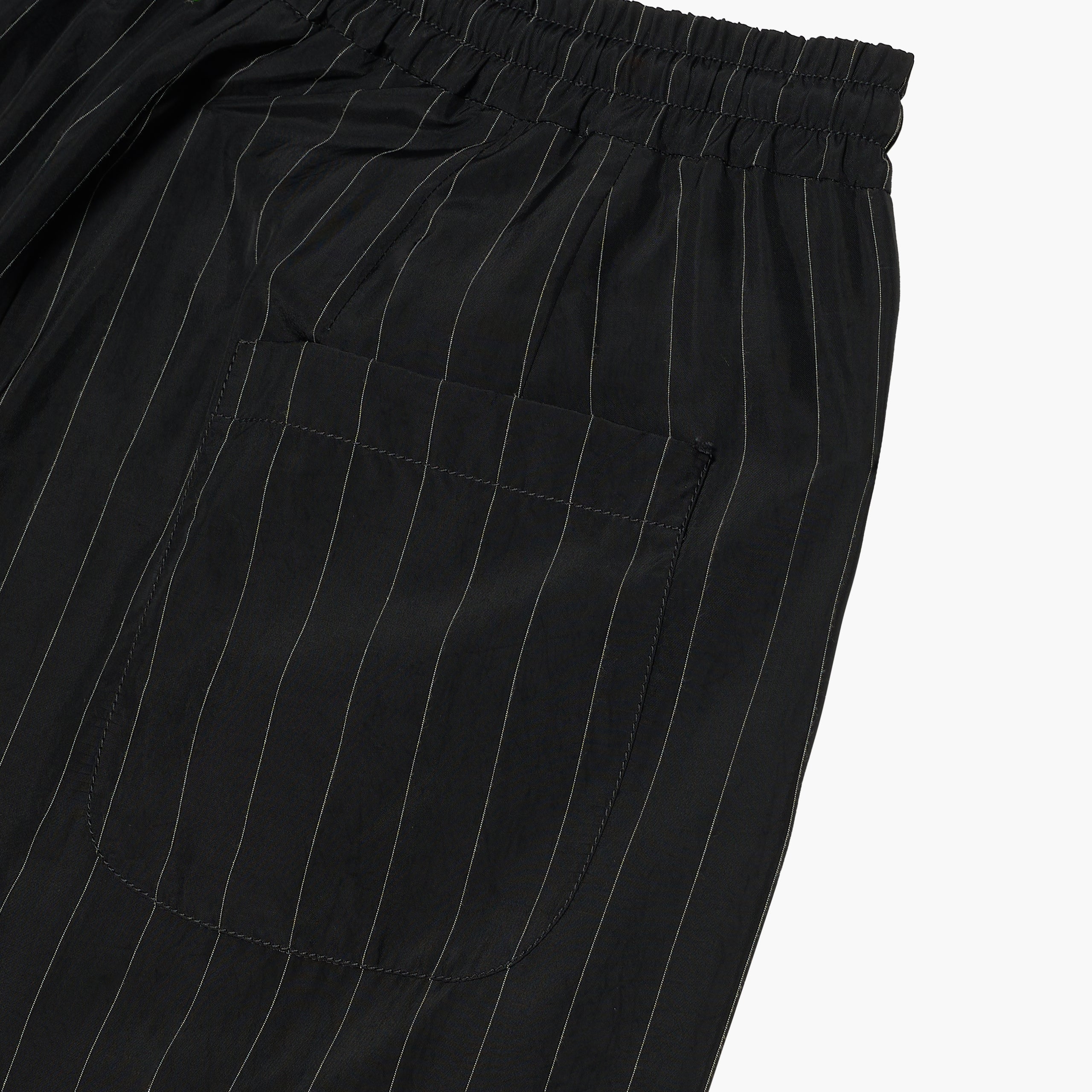 Fluid striped pants