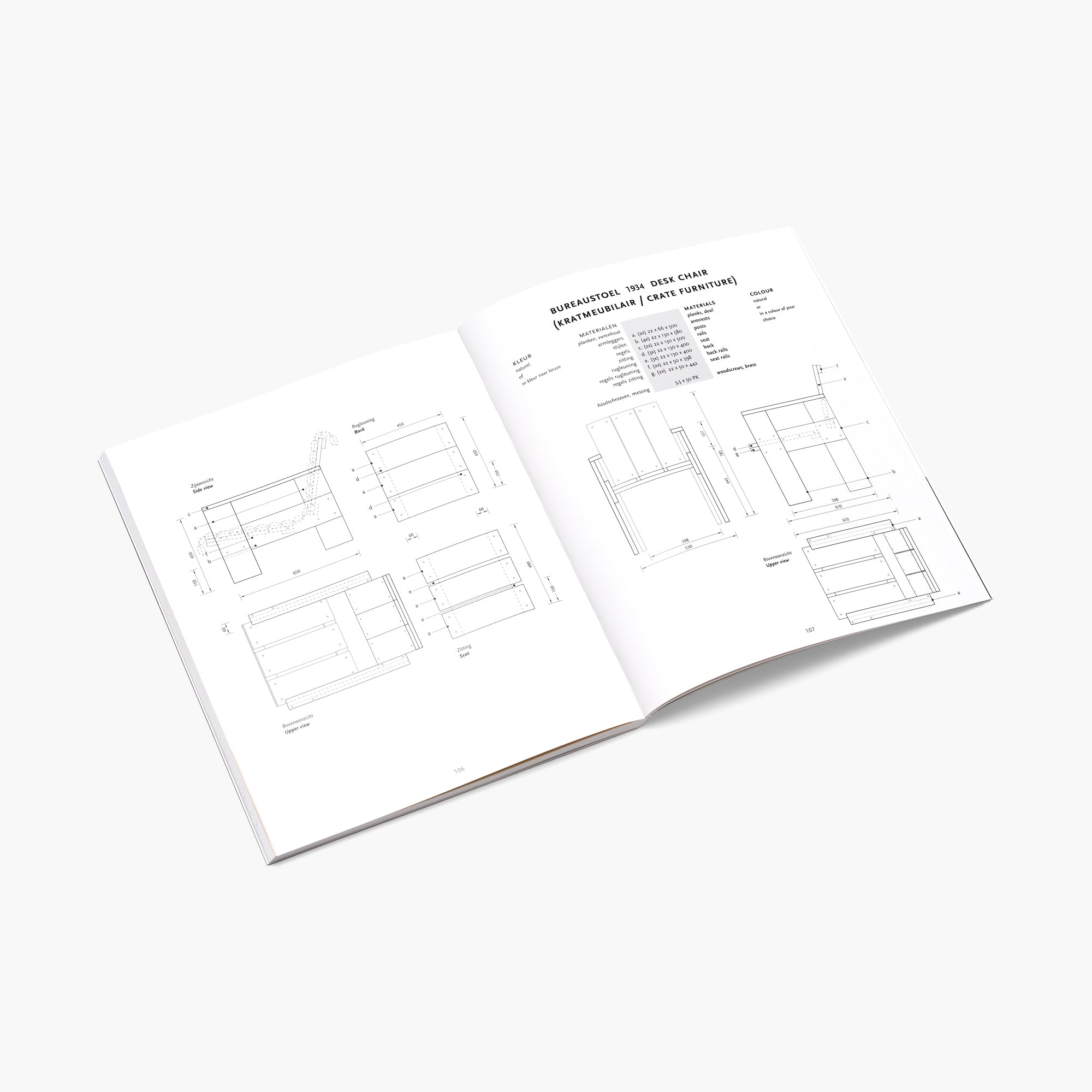 How to construct RIETVELD FURNITURE