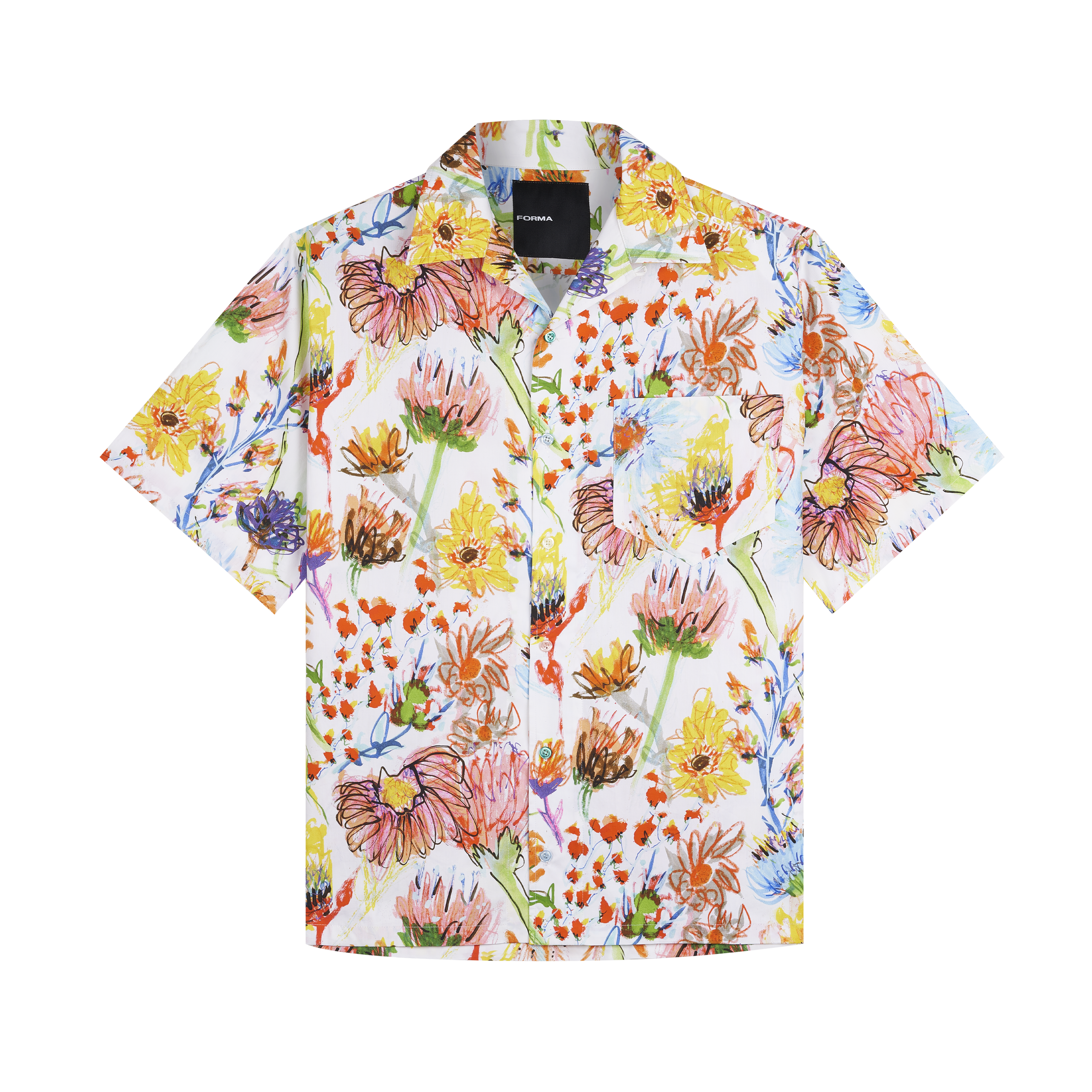 Forma Floral Bowling Shirt