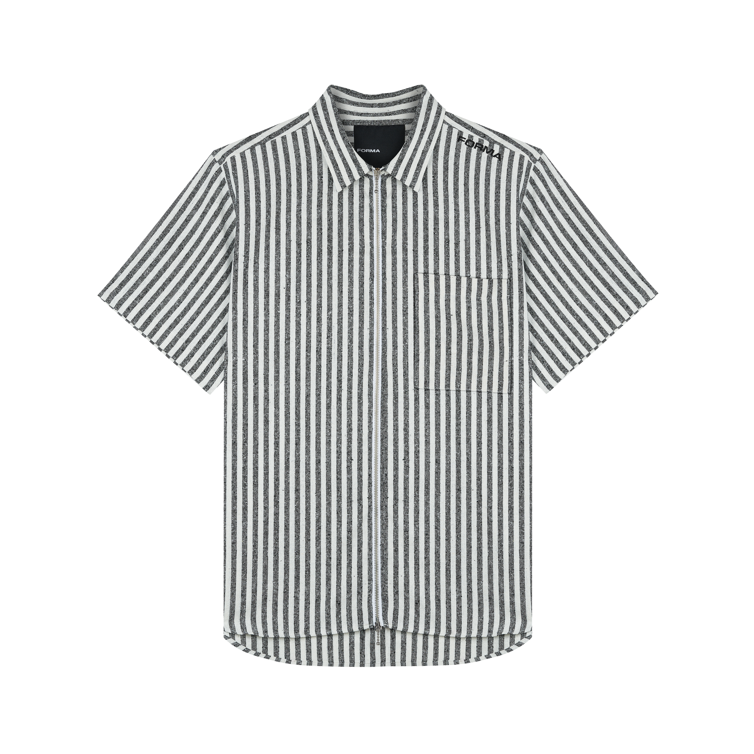 Forma short sleeves zip shirt