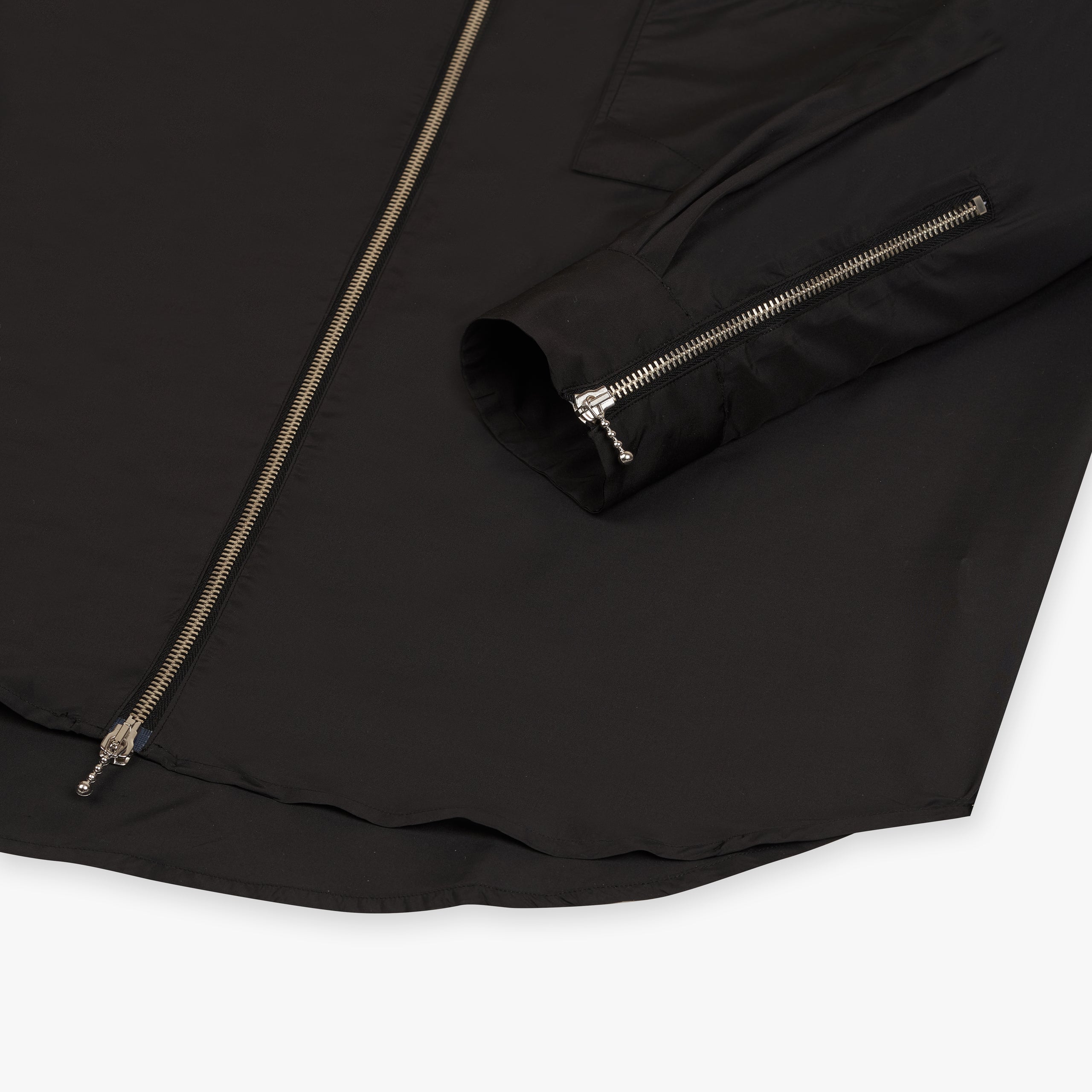Forma zip shirt black
