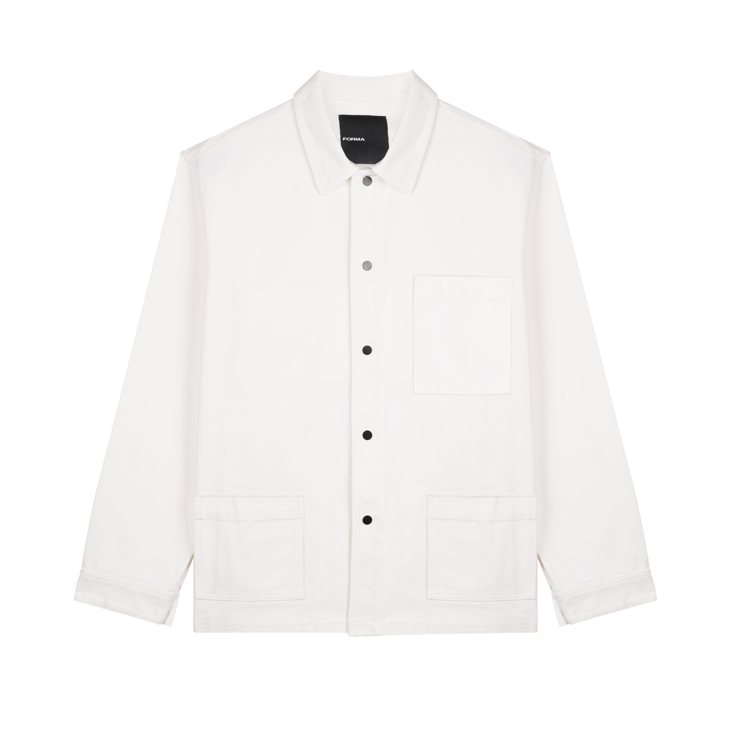 Forma work jacket white denim